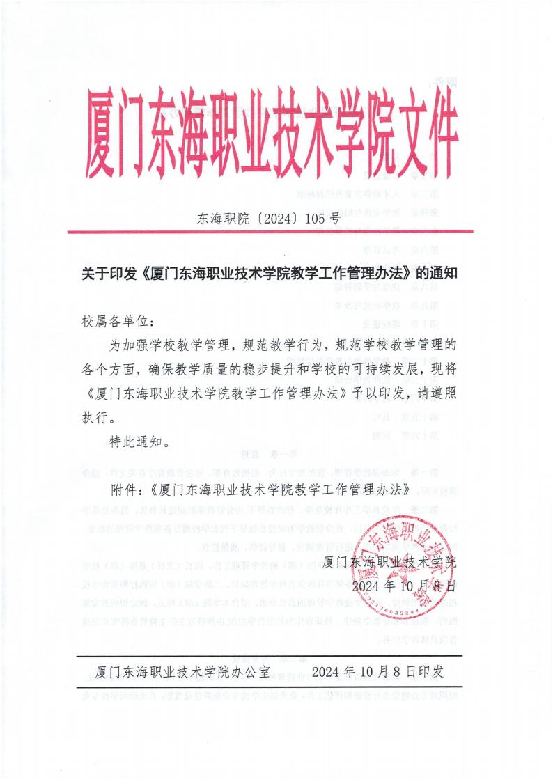 东海职院〔2024〕105号 关于印发《威尼斯87978797教学工作管理办法》的通知_00.jpg